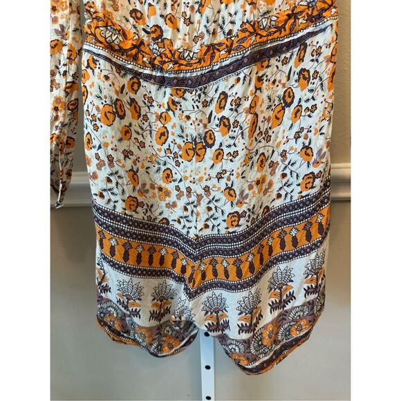 Spell and The Gypsy Collective Love Romper In Orange Blossom Size Small / 6 - Picture 9 of 10